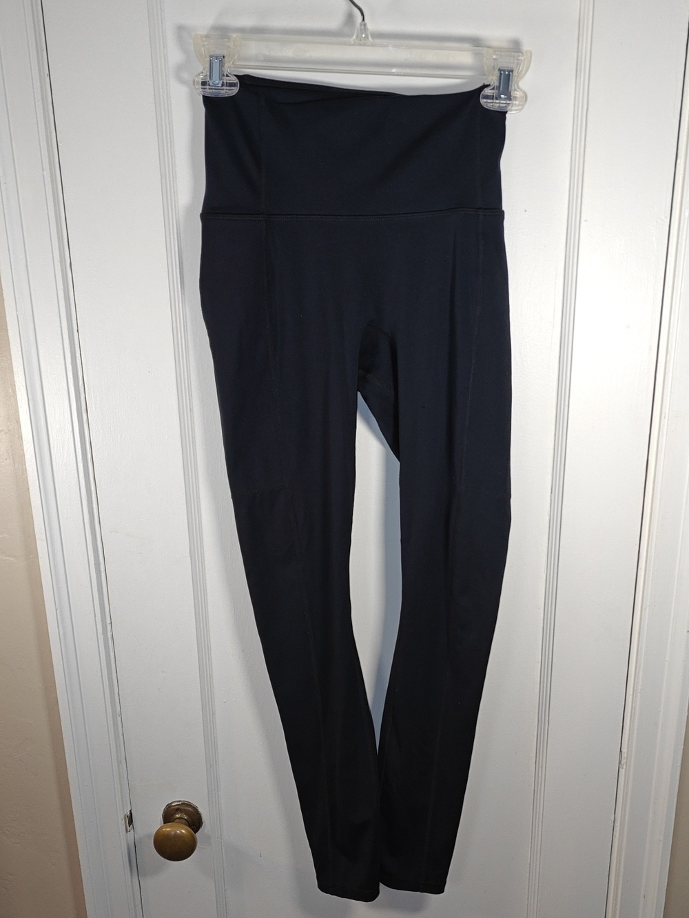 Fabletics High-Rise Navy Leggings